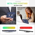 thumbnail image 5 of Compatible for Samsung Galaxy S8 Case with HD Screen Protector, Military-Grade Shockproof Protective Phone Case with Magnetic Kickstand Ring for Samsung S8 Blue, 5 of 8