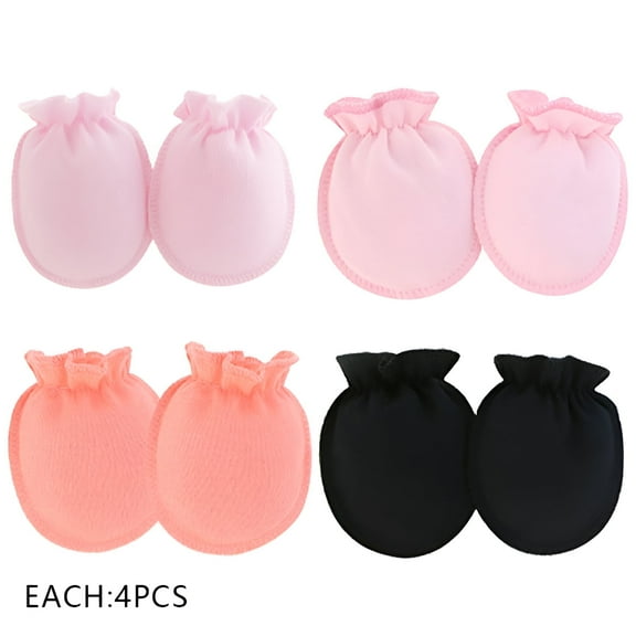 TELOLY 16Pcs Baby Mittens,Breathable and Comfy Baby Mittens Newborn,No Hand Stuffiness Newborn Mittens,Style1