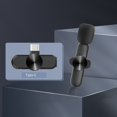 thumbnail image 4 of 2.4G Dual Channel 2 Inalámbrico Lavalier Micrófono Solapa Micrófono para Smartphone para iOS, 4 of 5