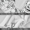thumbnail image 3 of Yayeee Throw Blanket for Couch Soft Warm 60" x 80" Sofa Chair Bed Decoration, Rainbows Clouds, 3 of 7