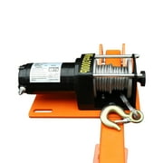 Miumaeov 1100 LB Truck-Mounted Crane Hoist Truck-Mounted Crane with 12V Electric Winch 360 Swivel Pickup Truck Jib Cranes