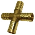thumbnail image 3 of S SERENABLE prostys Barbed Wire Fittings Pneumatic Cross Coupler prosty Male Thread Gas, 3 of 5