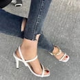thumbnail image 4 of Zapatos de verano para mujer Correa Tacones finos Punta abierta Sandalias transpirables Zapatos de fiesta Wmkox8yii  shjk7988, 4 of 6
