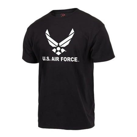 Rothco US Air Force Emblem Armed Forces Military T-Shirt,