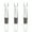 Gray, variant on Cork Genius Bottle-Top Wine Aerator with Dripless Pour Spout - Easy to Clean Acrylic Material - Easy-Pour Design with Tight Seal for Instant Wine Aeration - Set of 3 Wine Aerator Pourer Spouts