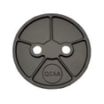 thumbnail image 2 of Juego de enchufes para barras de armario QCAA Heavy Duty Metal, 1-3/8 pulgadas, blanco, 2 of 6