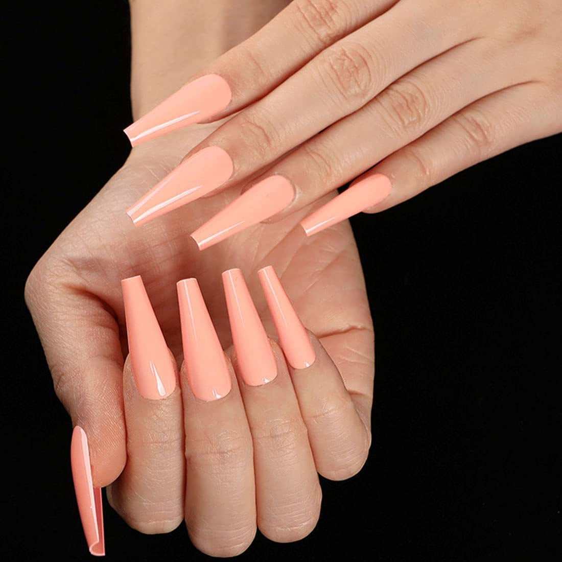 Top Peach Color Nails Ideas For 2024