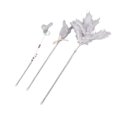 thumbnail image 4 of Cat Teaser Wand, Fun Playing PVC Feather Cat Teasing Wand Toy 3Pcs  For Kitten Grey,,Blue, 4 of 8