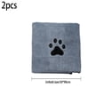 thumbnail image 2 of 2 toallas de baño para mascotas, toallas de baño para mascotas de microfibra gruesa, absorbentes para mascotas, toallas de secado rápido para perros y gatos, 2 of 6