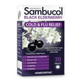 Sambucol Black Elderberry Homeopathic Cold & Flu Relief Tablets 30