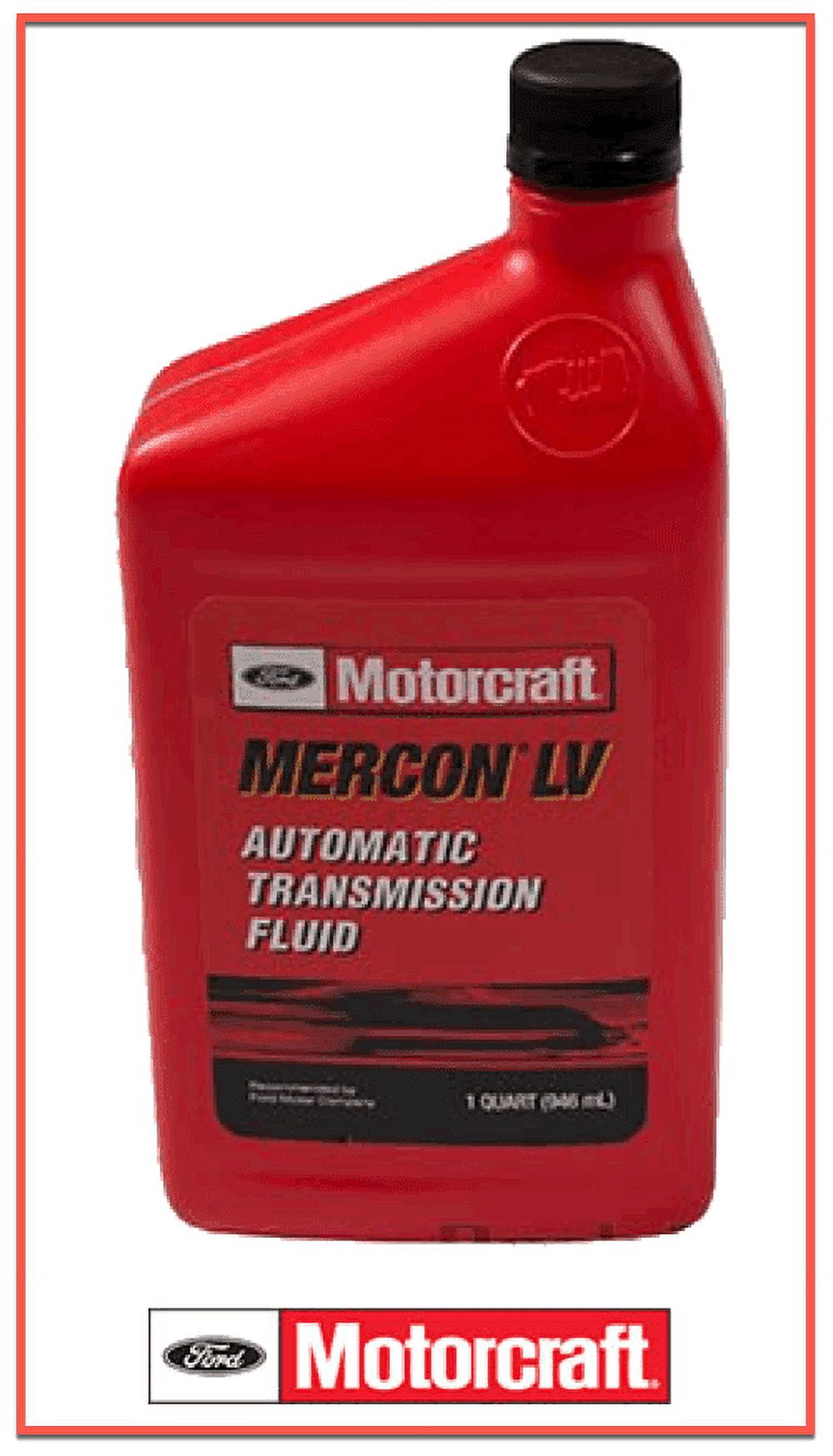 7 Quart Genuine FORD Automatic Transmission Fluid MOTORCRAFT MERCON LV MPN #XT-10-QLVC