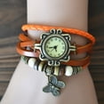 thumbnail image 6 of Deyuer Watches Faux Leather Adjustable Metal Fashion Weave Wrap Watches for Daily Wear, 6 of 8