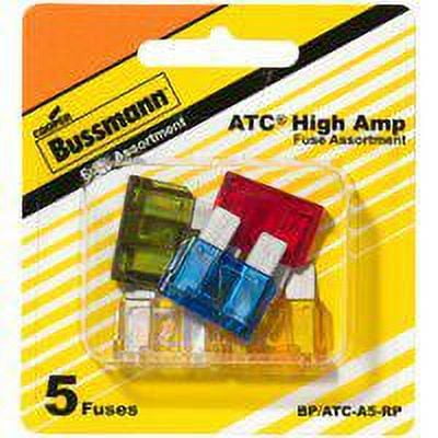 Bussmann B6P-BPATCA5RP, 2.90'' x 2.40'' Electrical Fuse 5 Piece