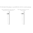 thumbnail image 2 of The Stupell Home Decor Black and White Ombre C and O Typography on Marble Wall Plaque Art, 2 of 5