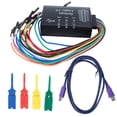 thumbnail image 3 of Analizador lógico USB portátil Frecuencia de muestreo de 100M Compatible con multisistema de 16 canales, 3 of 9