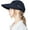 Navy, variant on Ponytail Sun Hats for Women, 2 in 1 Zip-Off Uv Protection Wide Brim Beach Hat Sun Visors