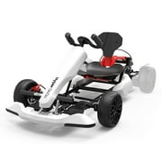 HYPER GOGO GoKart Kit - Hoverboard Attachment - Compatible with All Hover Boards ,White