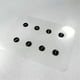 thumbnail image 5 of 1 Piece Glass Mouse Skates Feet Pads Small Round Dots Sticker, 5 of 5
