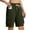 d1_Green, variant on Xysaqa Women's Hiking Cargo Shorts Summer Casual Multi Pocket Outdoor Short for Women Lightweight Elastic High Waist Bermuda Shorts