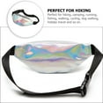 thumbnail image 4 of Fashion Fanny Bag Water Resistant Festival Rave Waist Pouch for Women, 4 of 6