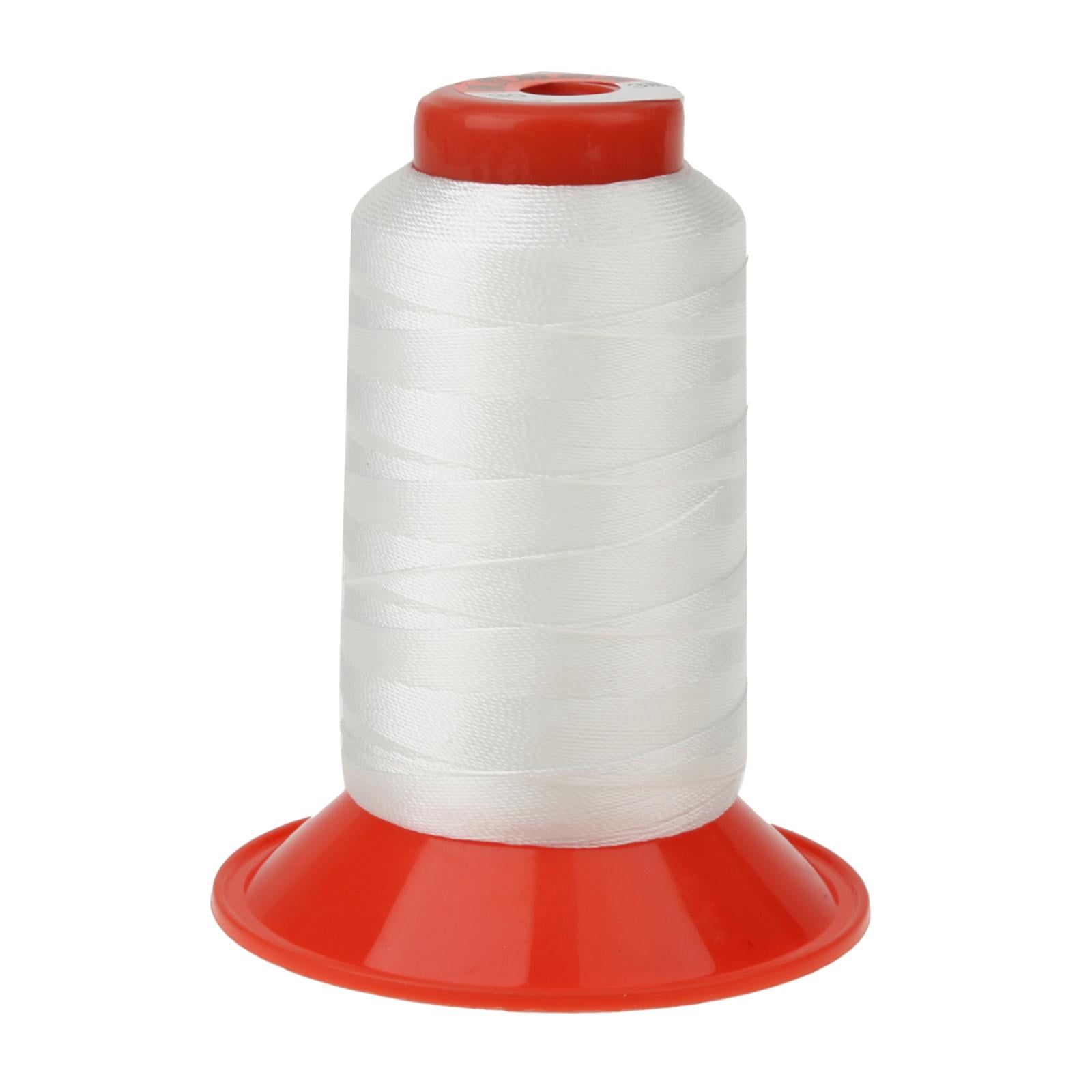 HOMYL 3-4 Packung 500 Meters Strong Bonded Nylon Tent Backpack Sewing Thread Cord White 4 Pcs