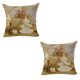 thumbnail image 4 of Funda de almohada navideña Ounissouiy decorativa de lino para sofá cama tipo 6 YMD116-6 2Conjunto, 4 of 6