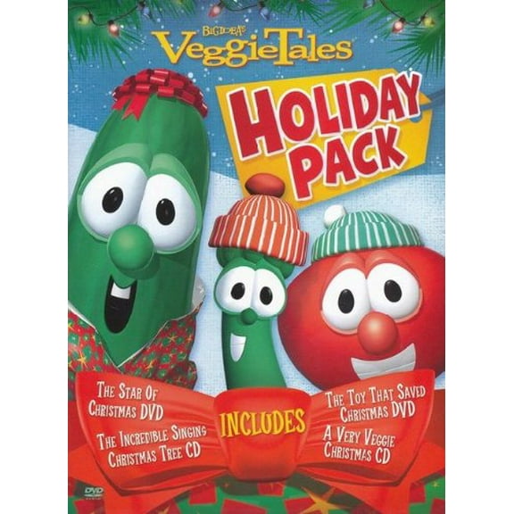 VeggieTales Holiday Pack 3-Film Feature [DVD]