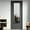 Black +, variant on Black 47"x14" Over the Door Full Length Mirror, Aluminum Alloy Frame – Slim Hanging Mirror for Bedroom, Entryway, Closet & More