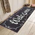 thumbnail image 4 of Alfombra para puerta de lavandería con estampado de letras en 3d, alfombra para dormitorio, pasillo, puerta, cocina, tira larga, alfombras duraderas, decoración del hogar 1, 4 of 5
