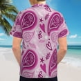 thumbnail image 6 of High Quality Hawaiian Shirts for Men Short Sleeve Aloha Beach Shirt Floral Summer Casual Button Down Shirts Blouses DTYLOI, 6 of 7