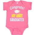 thumbnail image 3 of Inktastic Congrats My Aunt Graduated with Cap Boys or Girls Baby Bodysuit, 3 of 5