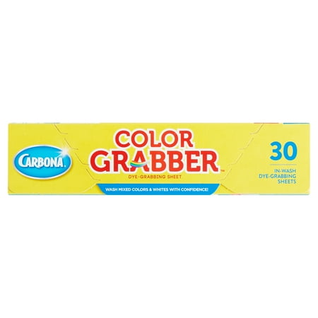 Carbona Color Grabber Microfiber In-Wash Sheets, 30 Count, Unscented