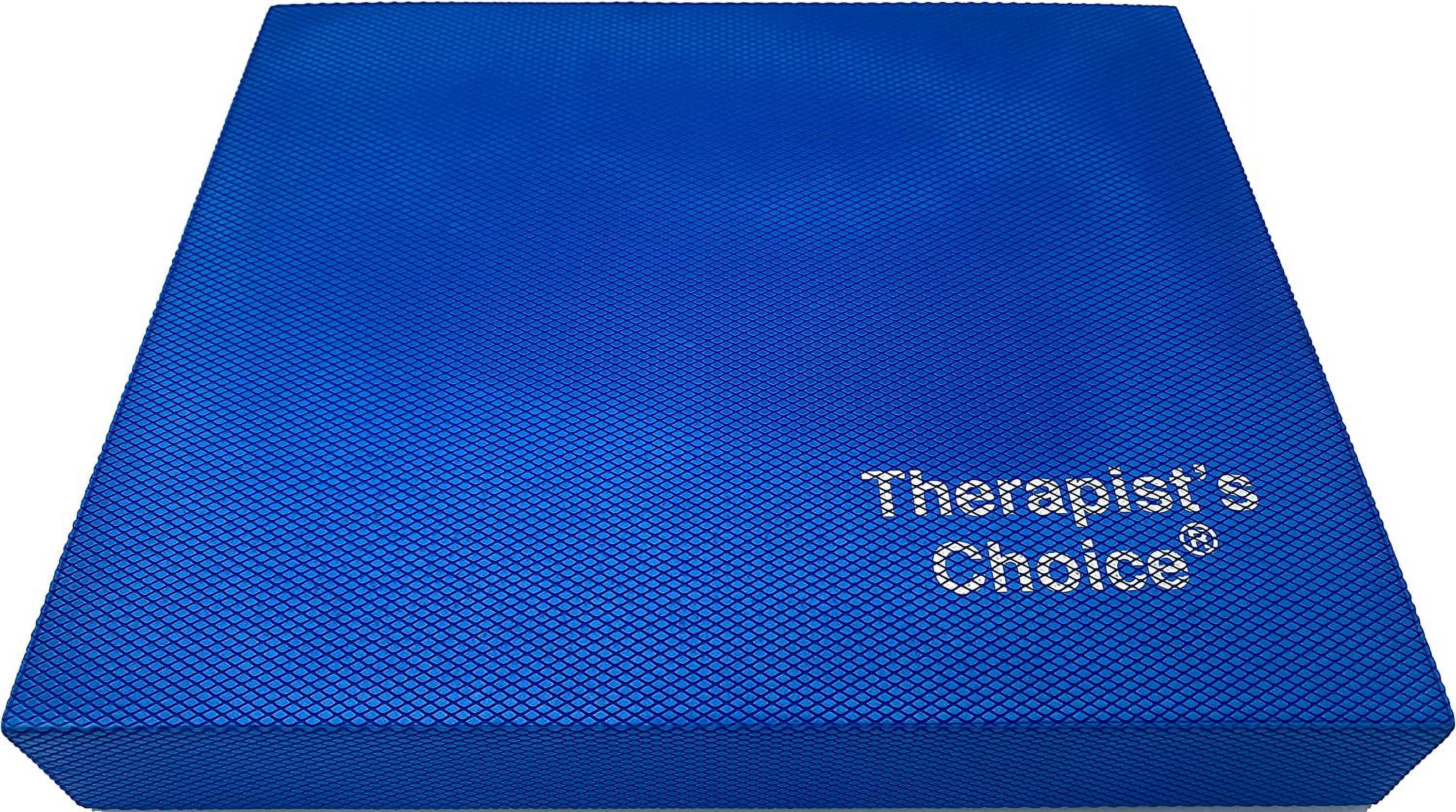 Therapist's Choice 15.5 inches Blue Foam Balance Trainer Pads, Large