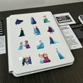 thumbnail image 4 of 100Pcs Frozen Stickers for Girl, Cute Cartoon Gifts Decal for Teen Water Bottle, Laptop, Travel Case, Guitar, Phone, Skateboard, Bike, Scrapbook, 4 of 4