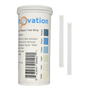 Bartovation Hydrogen Peroxide H2O2 Test Strips, Low Level, 0-100 ppm [Vial of 100 Strips]