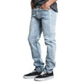 thumbnail image 2 of Men's Skinny Fit Stretch Raw Denim Jeans, Up To 42W, 2 of 5