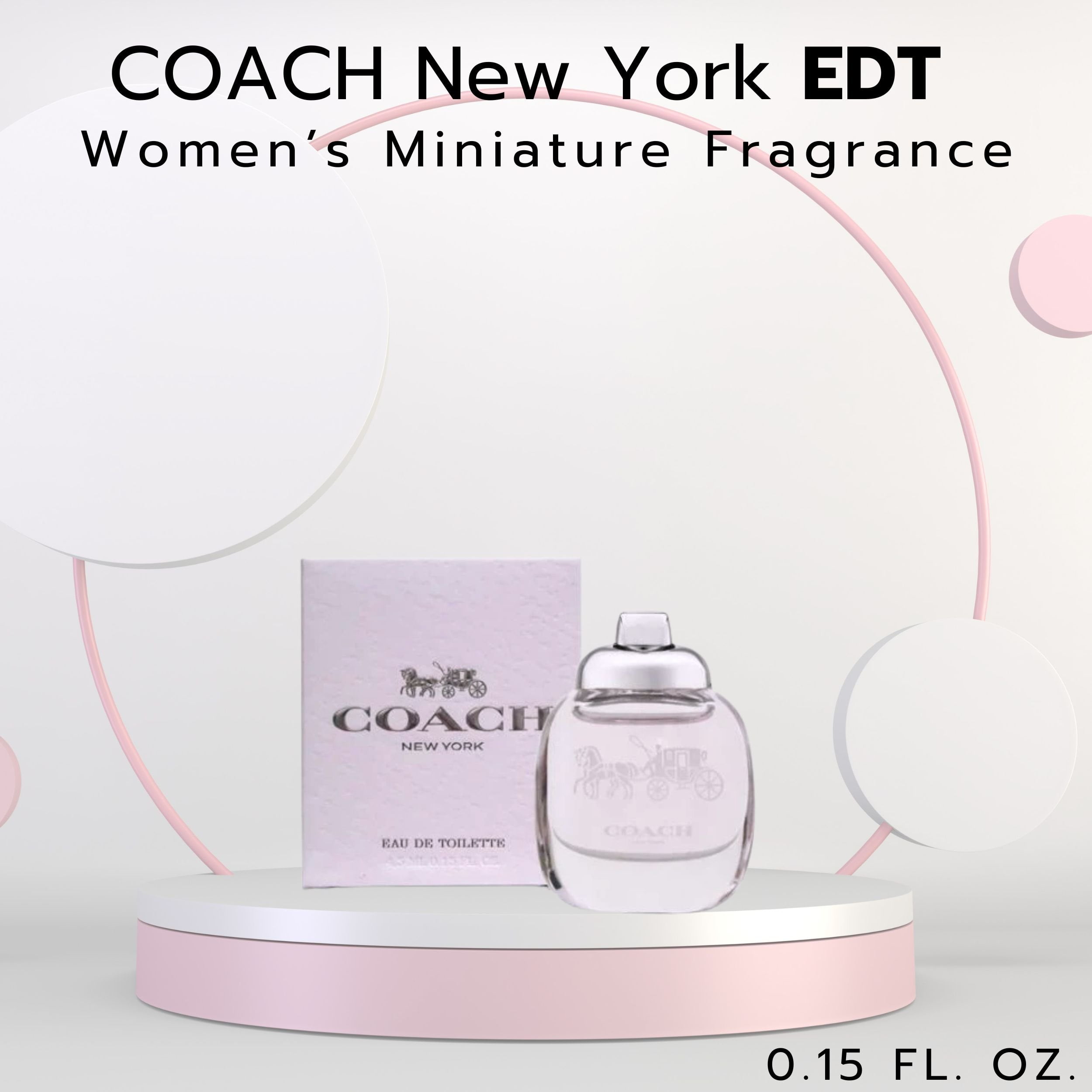 Coach New York Floral Fragrance Eau De Toilette, Perfume for Women