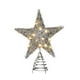 thumbnail image 2 of pstuiky Estrella de hierro luminosa de cinco puntas para la punta del árbol de Navidad, colgante de estrella para la punta del árbol de Navidad, 2 of 6
