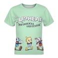 thumbnail image 4 of Cuphead T-Shirts for Boys Girls, Kids 3D Print Short Sleeve, Unisex Crew Neck Tee Shirts for Youth, 4 of 9