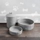 thumbnail image 2 of Pet Bowl Park Life Designs Manor Trixie ovalada (grande/gris), 2 of 3