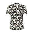 thumbnail image 5 of Wukai Sea ​​Urchin Print Men's Short-Sleeved Mesh T-Shirt,Quick-Dry Short Sleeve Workout T-Shirt-3X-Large, 5 of 8