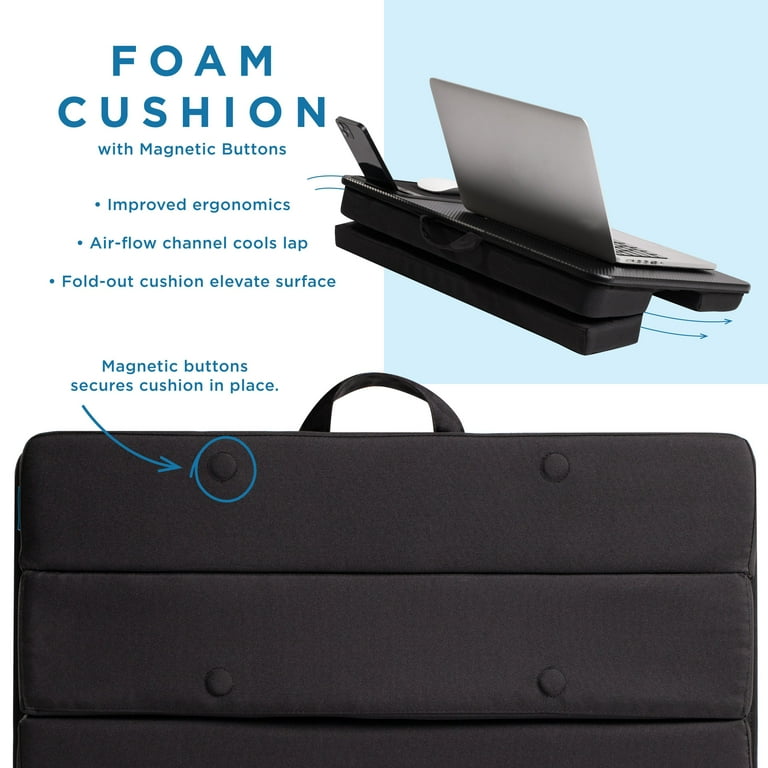 Lapgear Elevation Pro Lap Desk Black Carbon