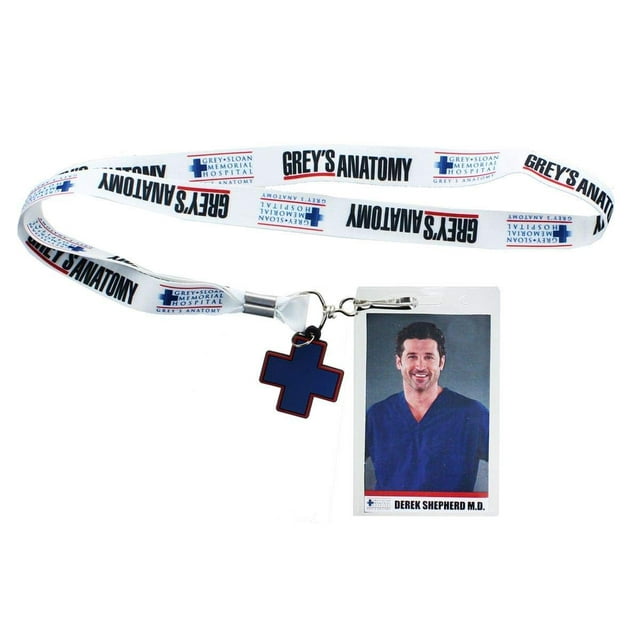 Lanyard Surreal Entertainment Greys Anatomy Derek Shepherd