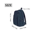 thumbnail image 2 of Luxtrada Women Backpack Purse 20L Nylon Anti-theft Fashion Casual Lightweight Travel Shoulder Bag Daypack (Navy), 2 of 8