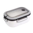 thumbnail image 4 of Contenedor de almuerzo Bento Box 2 capas 3 compartimentos para trabajadores de oficina y viajeros ocupados Fácil de limpiar Accesorios a prueba de Blanco Baoblaze Contenedor de almuerzo, 4 of 8