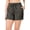 Ash Grey, variant on Niobe Clothing Womens French Terry High Waist Cotton Shorts