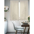 thumbnail image 4 of Ivory White Sheer Curtains 72 Inch Length 2 Panels Set for Living Room/Bedroom, Modern Pure Ivory White Semi Curtain Sheers Drapes Rod Pocket Curtains Window Treatment Set 52''x72''x2, 4 of 7