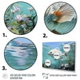 thumbnail image 3 of Designart "Serenity on the Fishing Seas I" Animals Floater Framed Wall Art Print, 3 of 7