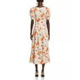 thumbnail image 4 of Cinq à Sept womens  Linework Floral Walker Dress, 8, 4 of 4