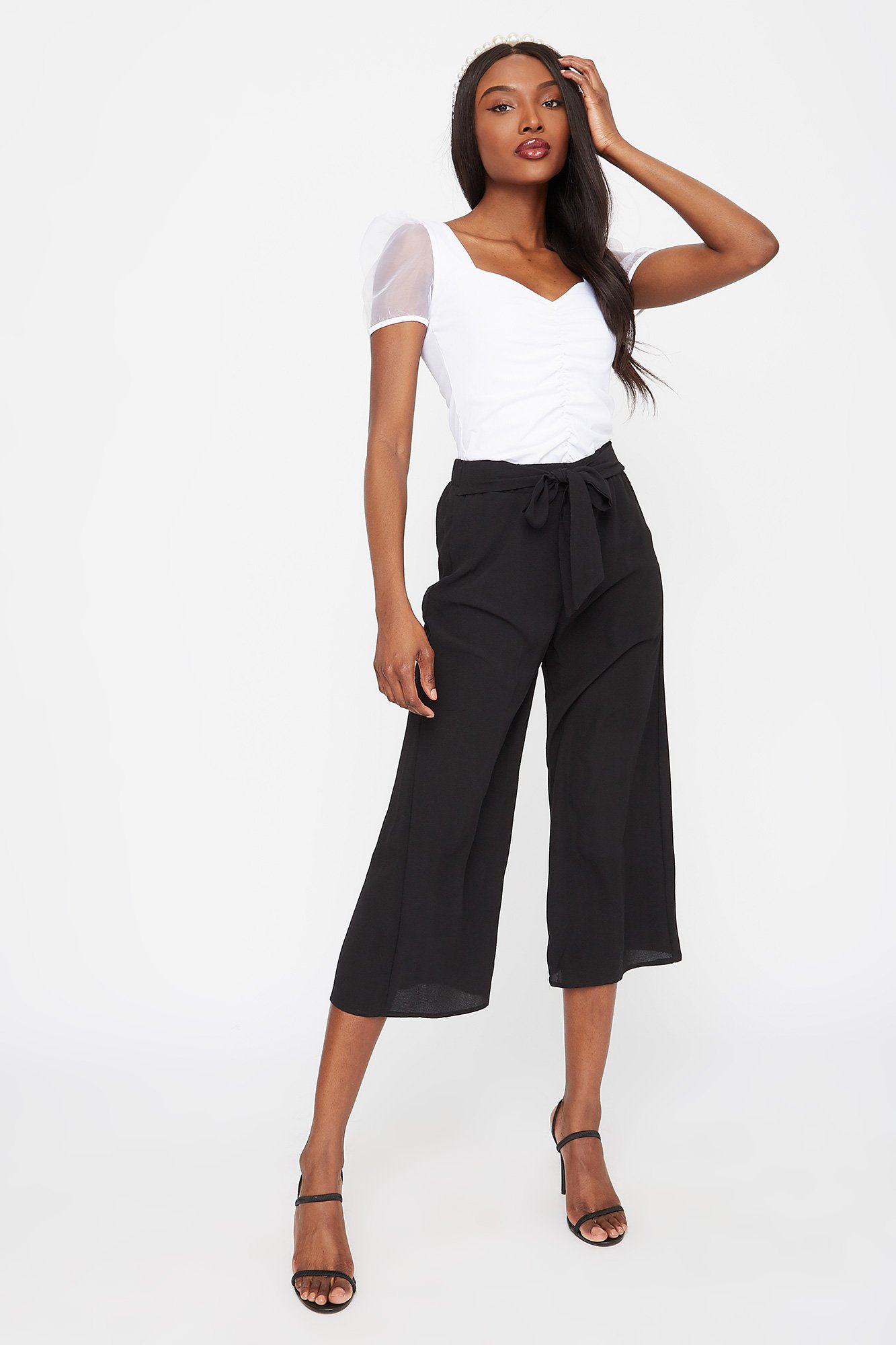 Urban Women's PullOn Self Tie Culotte Walmart Canada